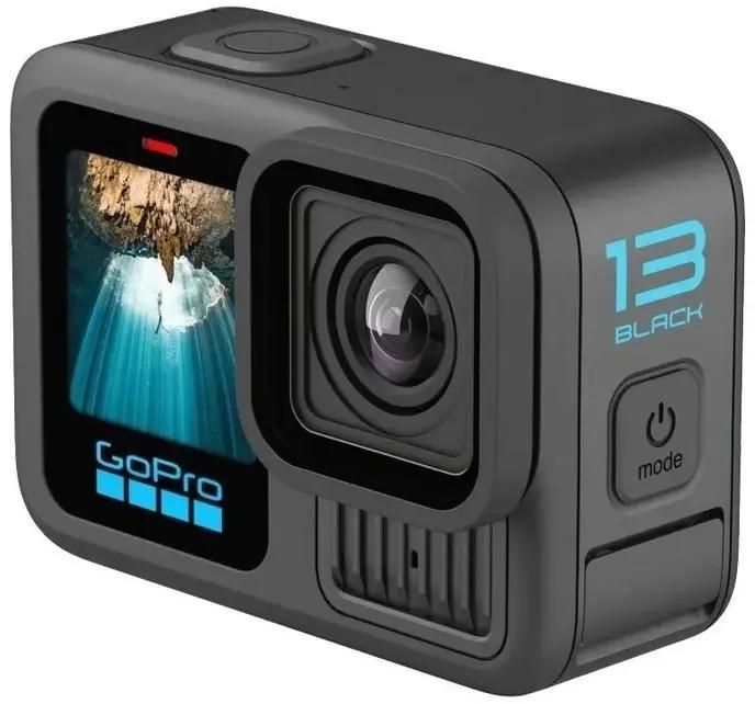 Экшн-камера GoPro HERO 13 5.3K,  WiFi,  черный [chdhx-131-la]